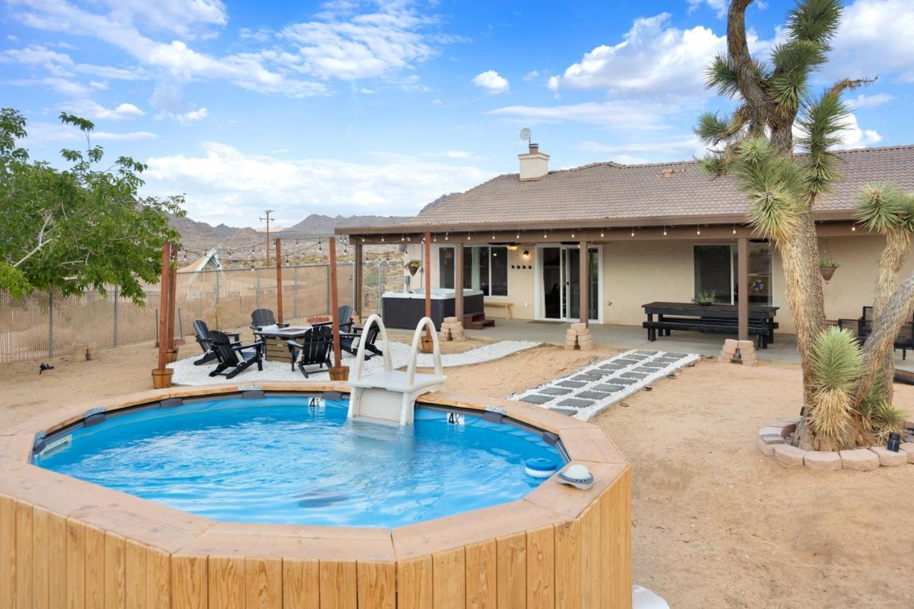 Alana House - Pool, Hot Tub, Bbq, Fire Pit And Walk To Hikes! Home Joshua Tree Exterior foto